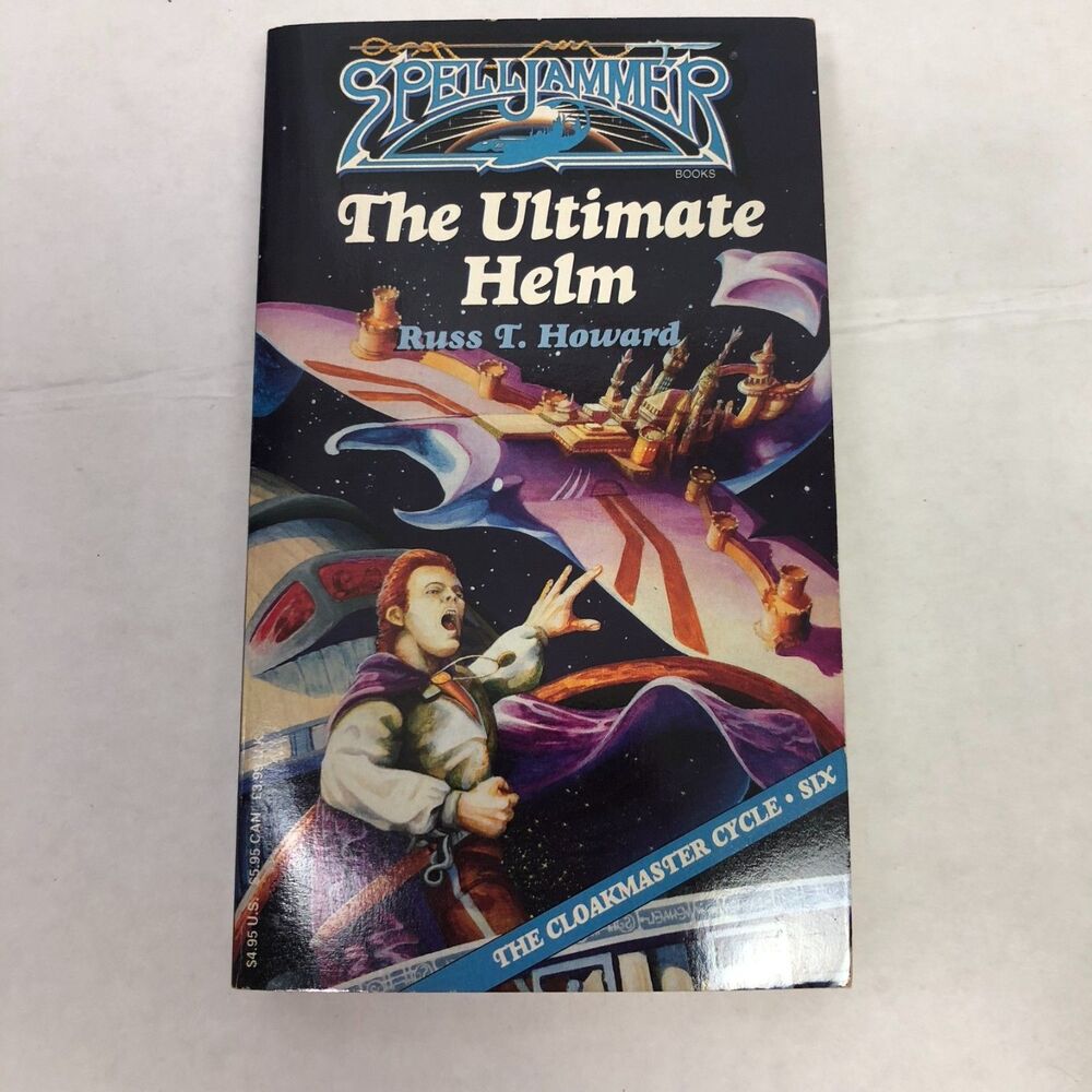 SpellJammer The Ultimate Helm The Cloakmaster Cycle #6 First Printing 1993 Book